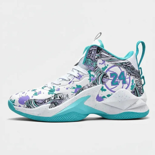 Tênis de Basquete Bounce 24 Original | Lançamento 2024-Branco/Azul Bebê