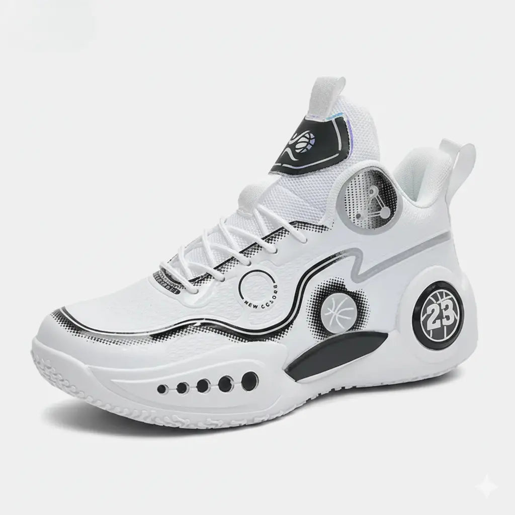 Tênis De Basquete Power Glide | Lançamento 2024- Preto/Branco