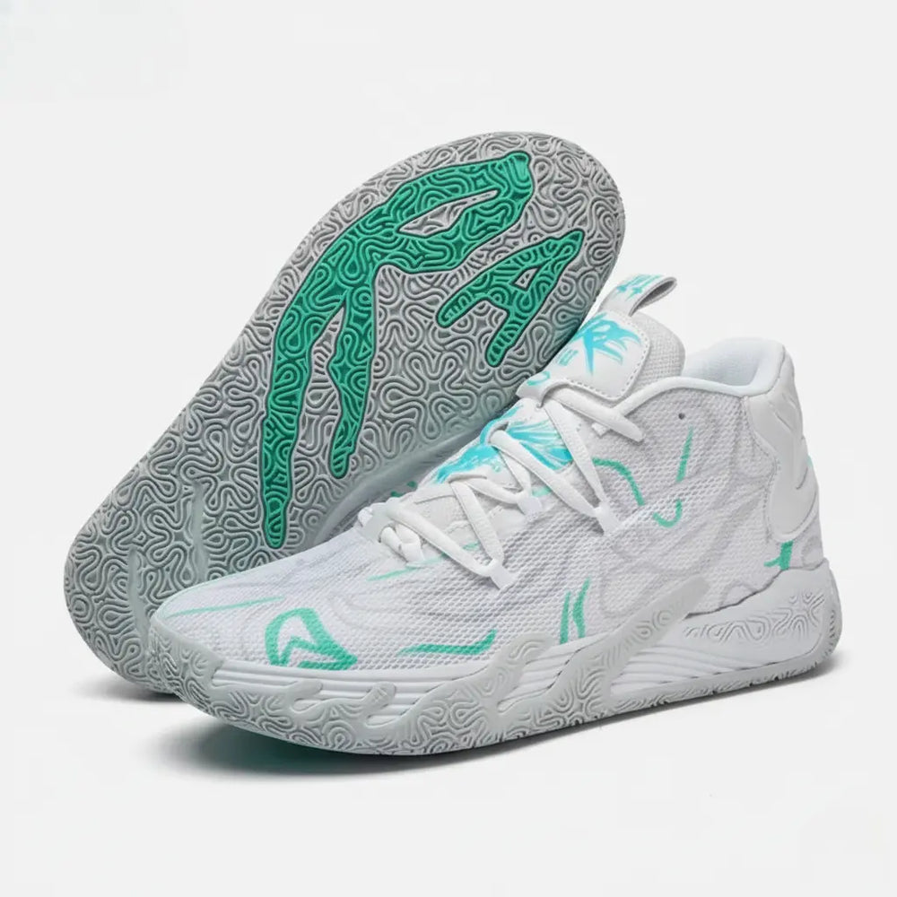 Tênis de Basquete AeroDunk - Vivazz -  Branco