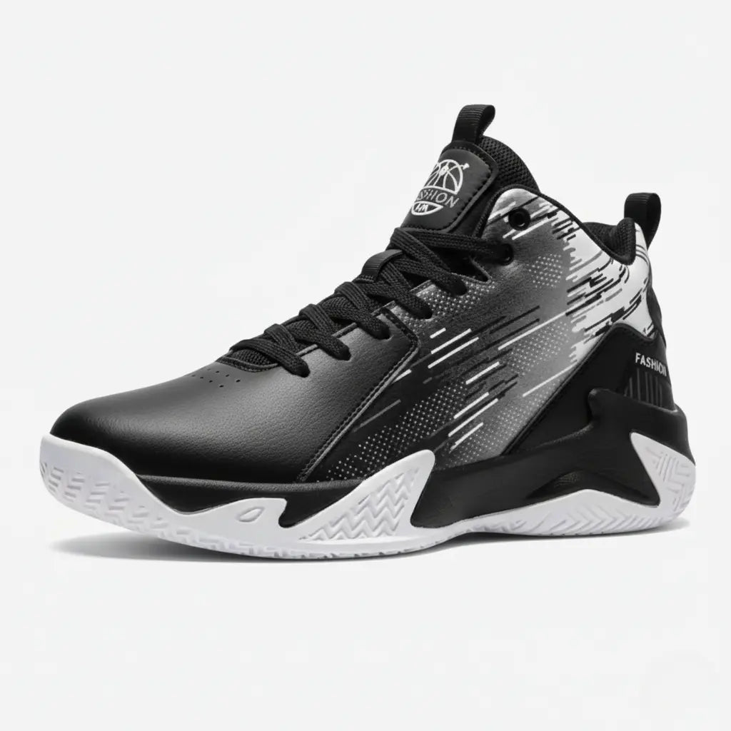 Tênis De Basquete Hoop  Pulse | Respirável e Antiderrapante-Preto