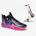 BF - Tênis De Vôlei e Basquete SprintFlow  + Meias de Brinde - Preto/Rosa