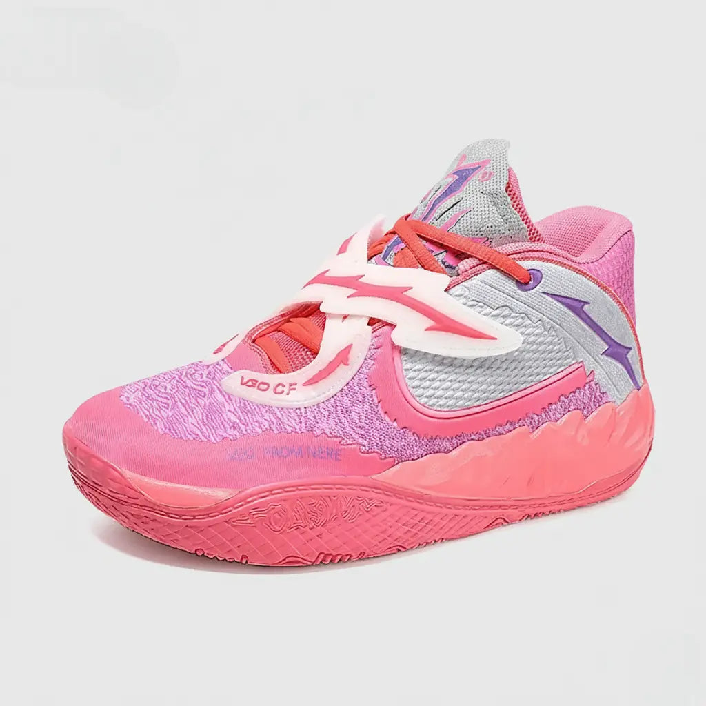 Tênis de Vôlei Creed Pro -  Alto Desempenho Antiderrapante- Rosa