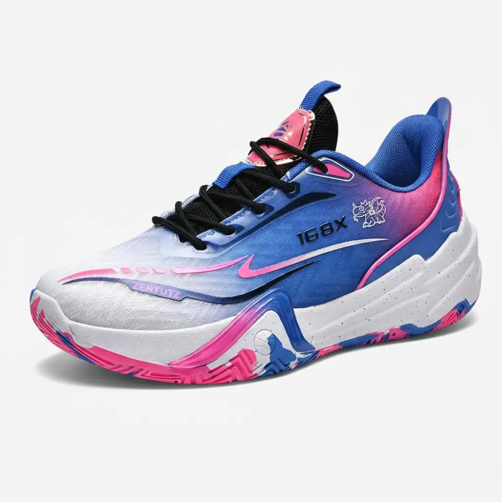 KIT Tênis de Vôlei Flex 168X + Meias Grátis-Azul Escuro