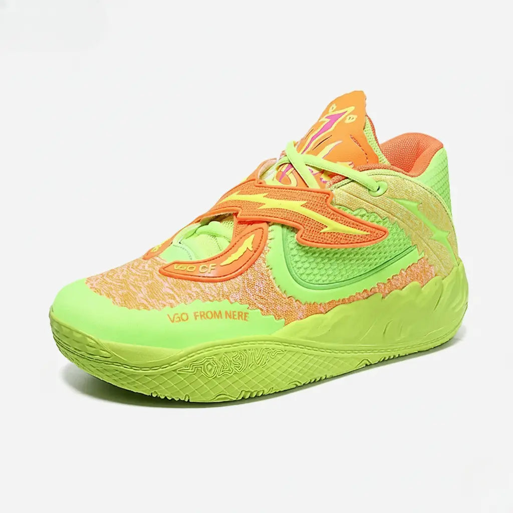 Tênis de Vôlei Creed Pro -  Alto Desempenho Antiderrapante- Neon