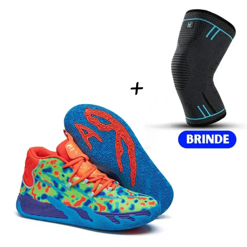 KIT Tênis de Vôlei AeroDunk + Joelheira Grátis