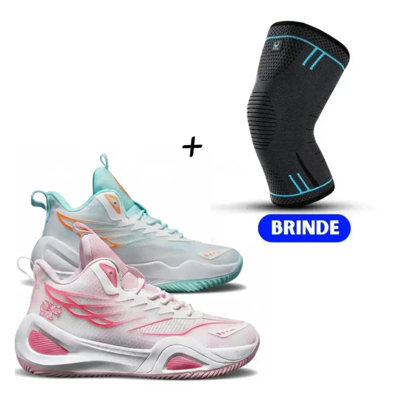 KIT Tênis de Vôlei DunkX + Joelheira Grátis