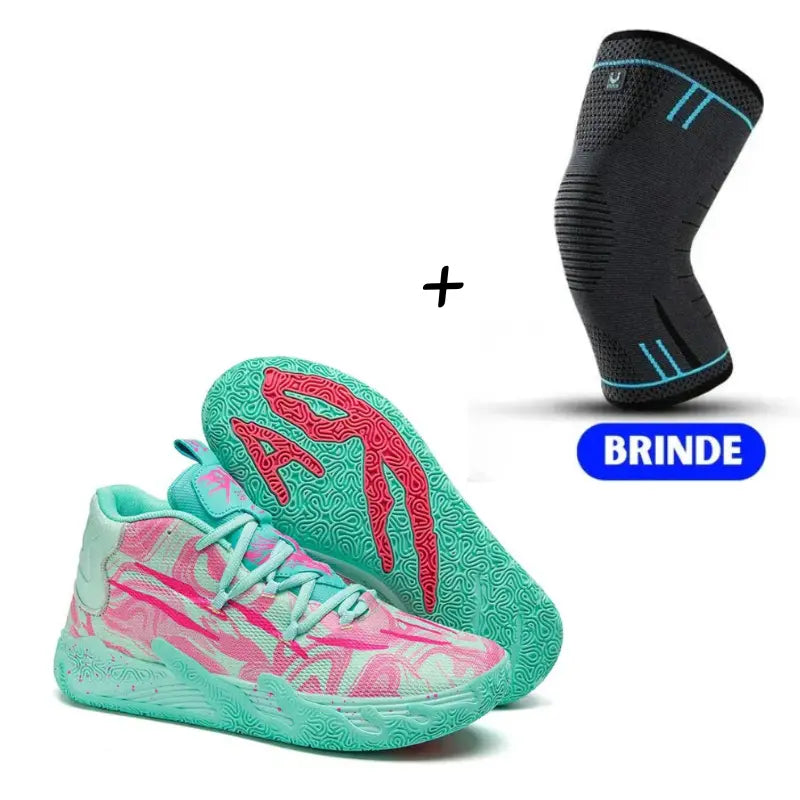 KIT Tênis de Vôlei AeroDunk + Joelheira Grátis