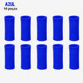 Protetor De Dedos Para Vôlei 10 peças - Azul