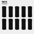Protetor De Dedos Para Vôlei 10 peças - Preto