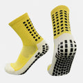 Meia Esportiva Antiderrapante Cano Médio | Profissional - Amarelo