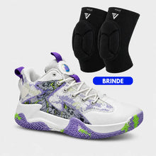Kit Foam: Tênis de Vôlei Grafite 3.0 + Joelheira com Espuma - SV15
