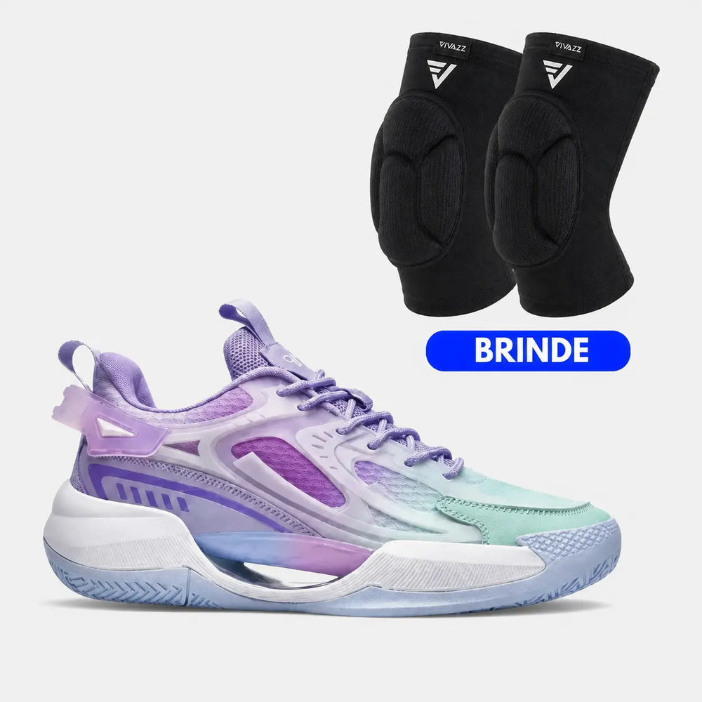 KIT Tênis de Vôlei PowerGrip  + Joelheira de Brinde