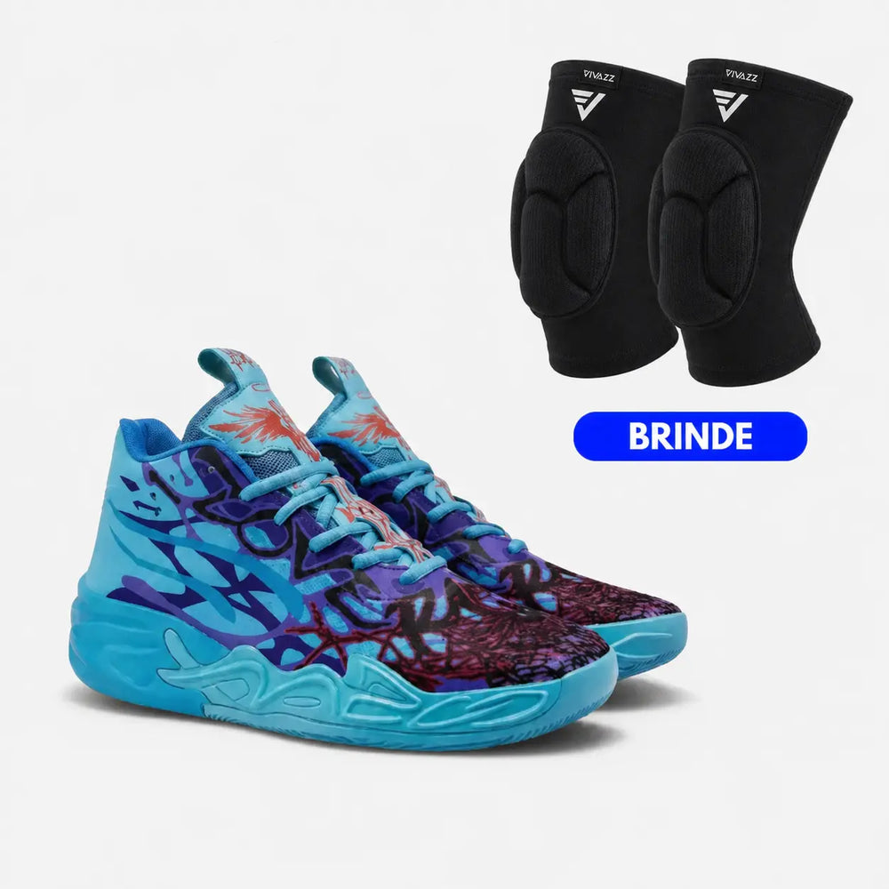 KIT Tênis de Vôlei Impact Blaze + Joelheira de Brinde