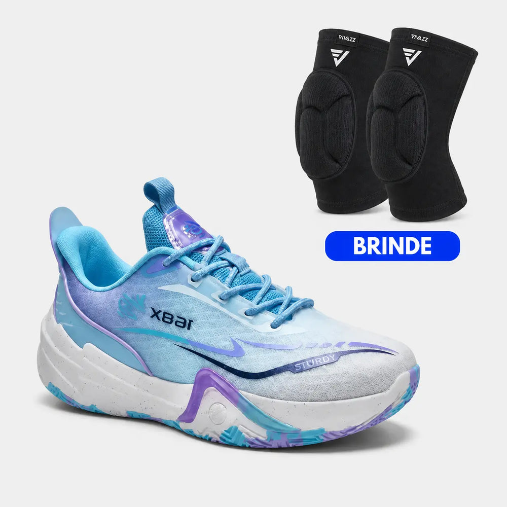 KIT Tênis de Vôlei Flex 168X + Joelheira de Brinde