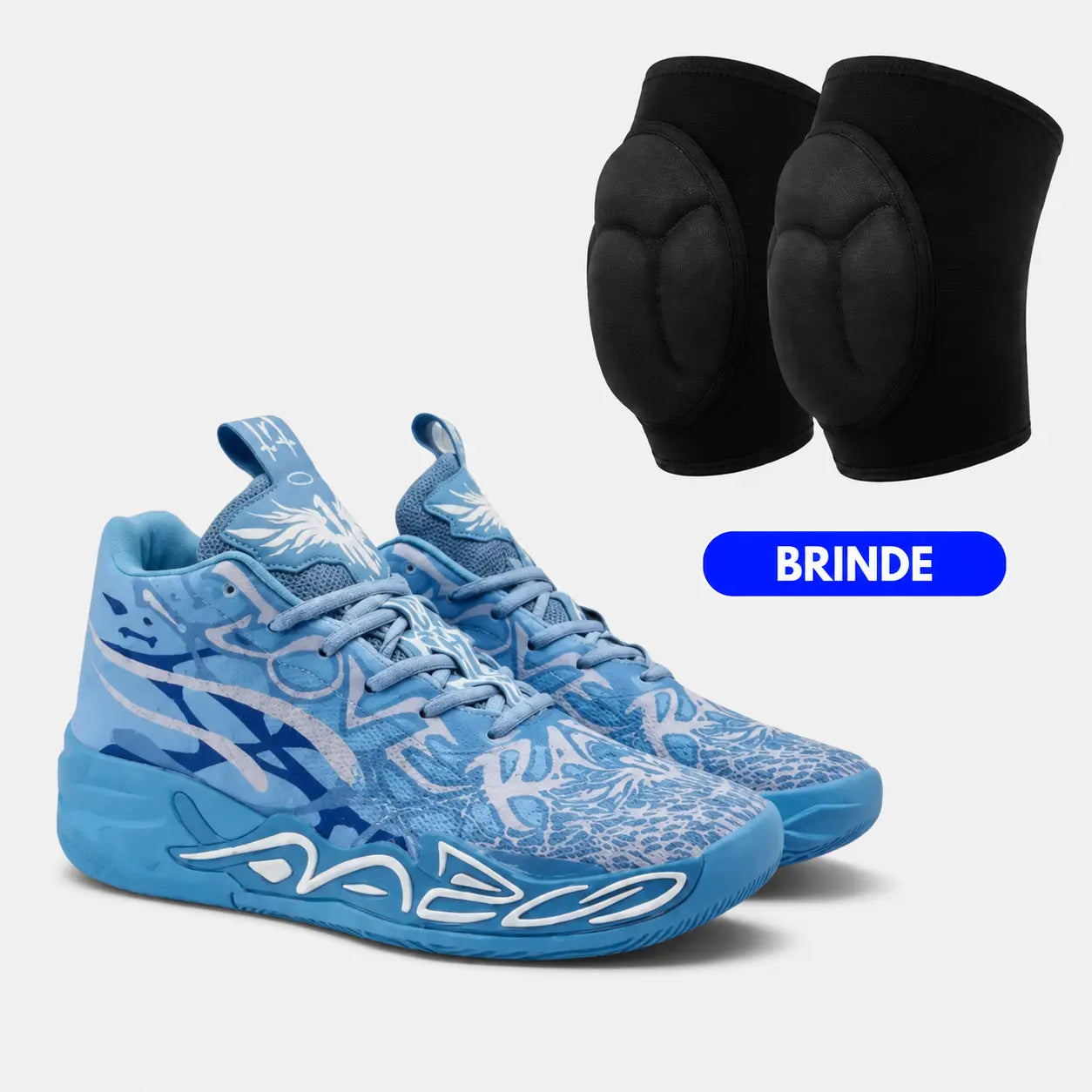 KIT Tênis de Vôlei Impact Blaze + Joelheira de Brinde