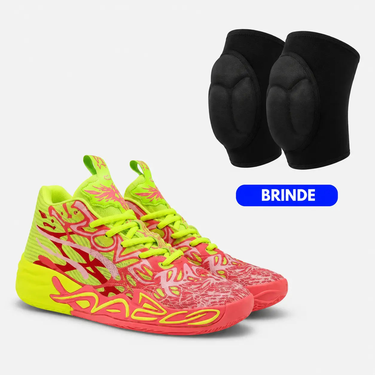 KIT Tênis de Vôlei Impact Blaze + Joelheira de Brinde