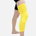 Joelheira Para Basquete Zephy DDC - Amarelo