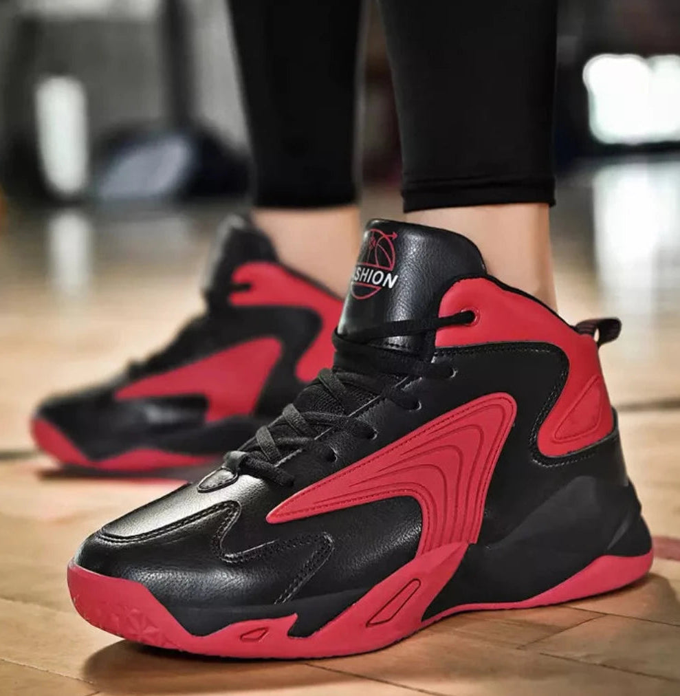 Tamanho 41 - Tênis de Vôlei HyperBask Original | O Poder do Basquete - Preto / Vermelho