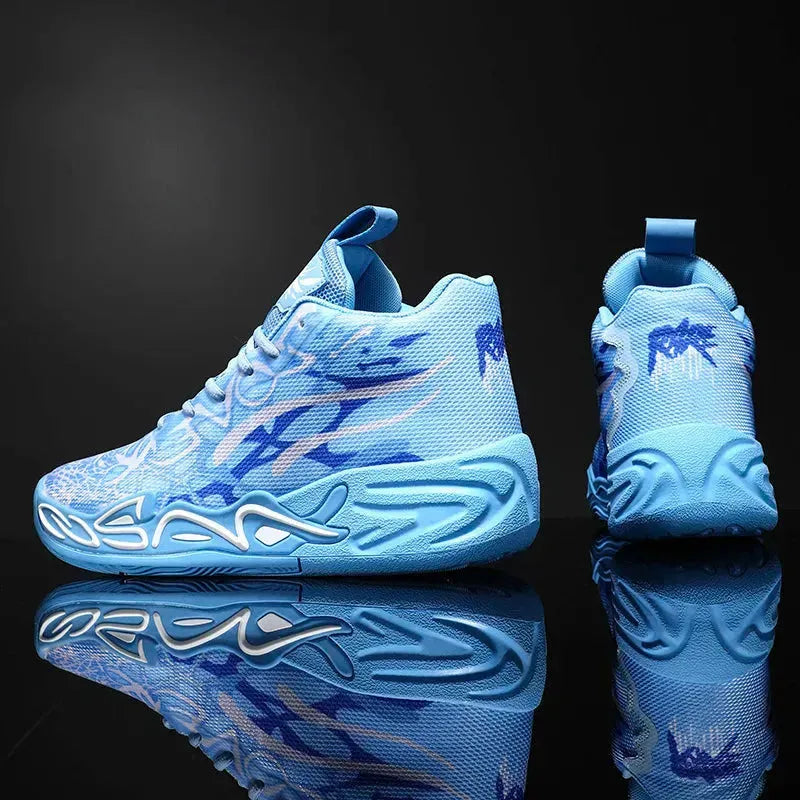 Tênis de Basquete Impact Blaze - Design moderno-Azul