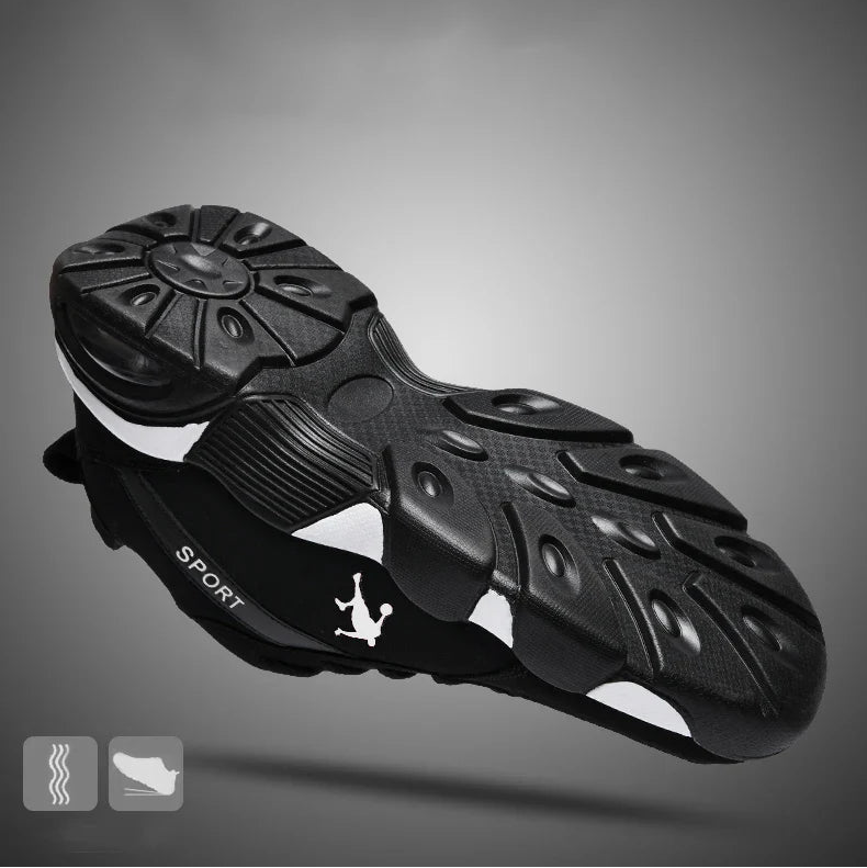 Tênis de Basquete e Vôlei PowerNet | Respirável e Alto Impacto-Branco