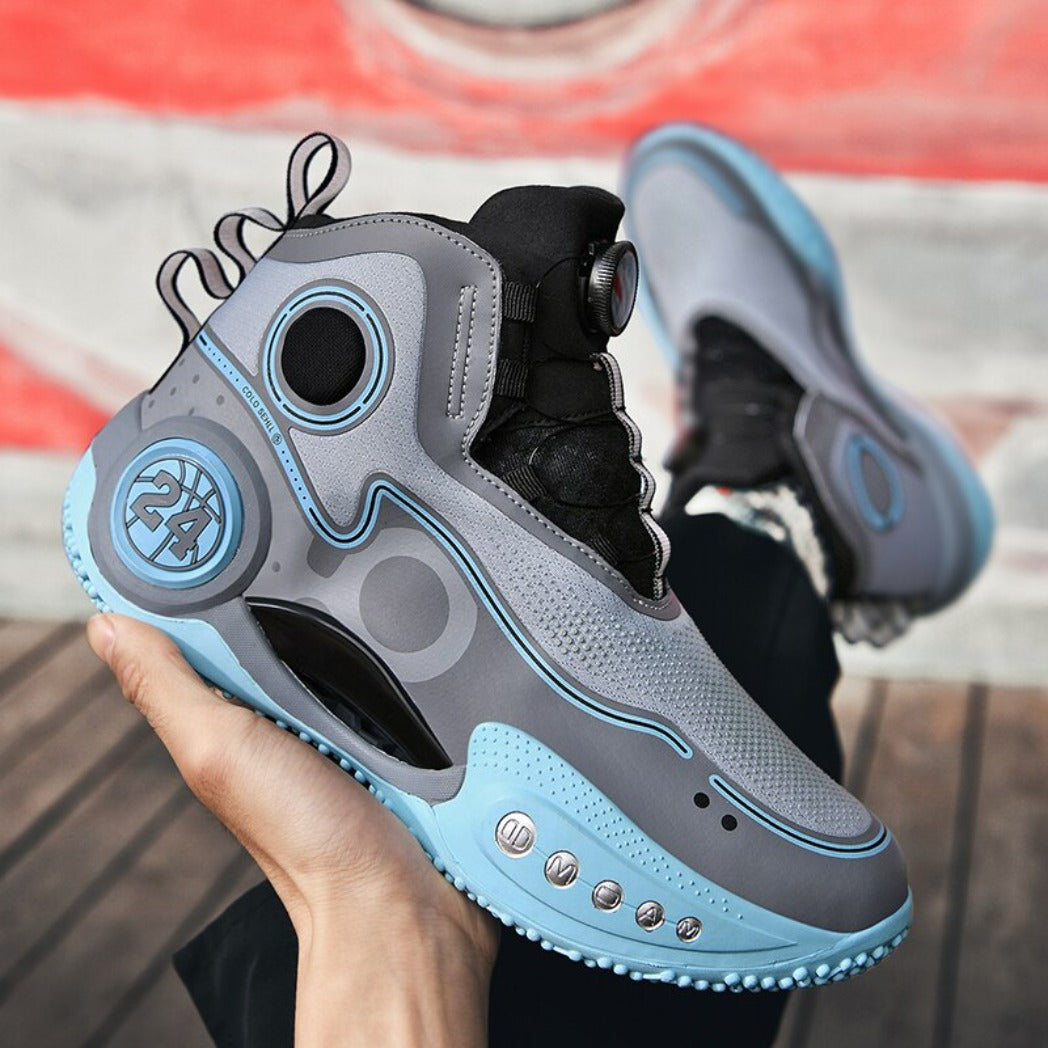 Tênis de Basquete UrbanPulse| Respirável Alta Absorção- Cinza