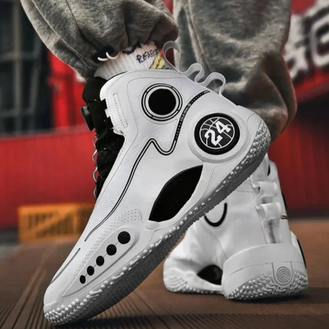 Tênis de Basquete UrbanPulse| Respirável Alta Absorção- Branco