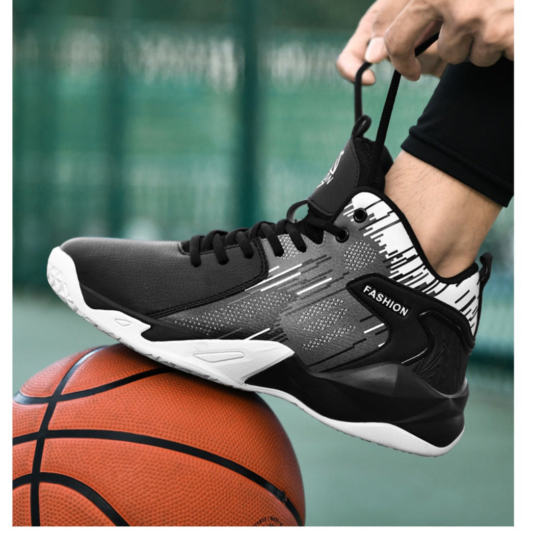 Tênis De Basquete Hoop  Pulse | Respirável e Antiderrapante-Preto