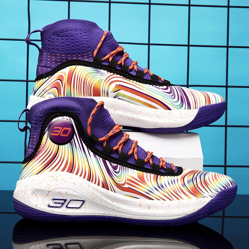 Tênis de Basquete e Vôlei Total 30 Dynamics- Roxo