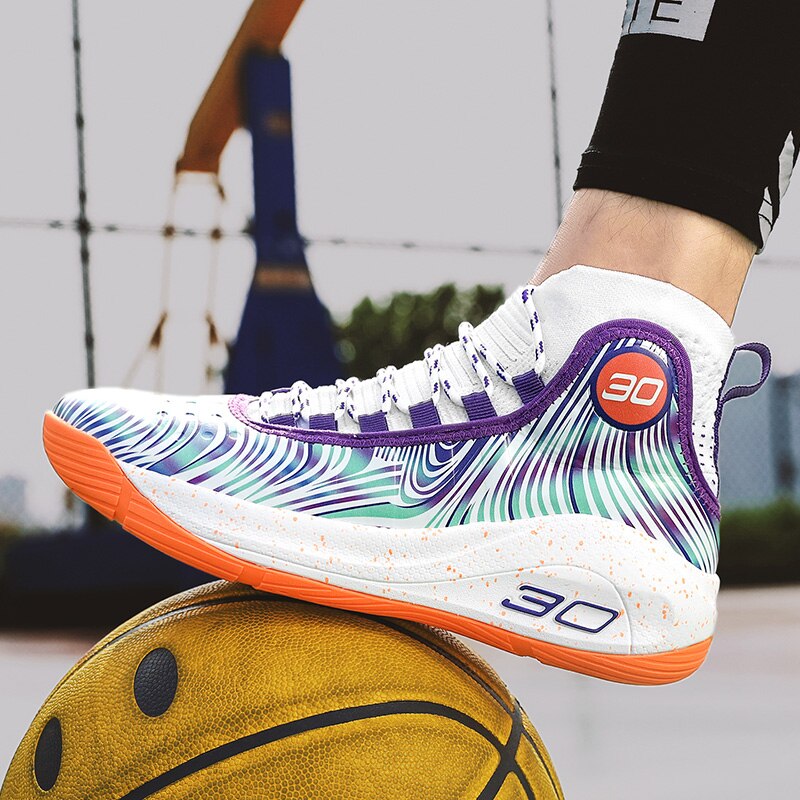 Tênis de Basquete e Vôlei Total 30 Dynamics- Laranja