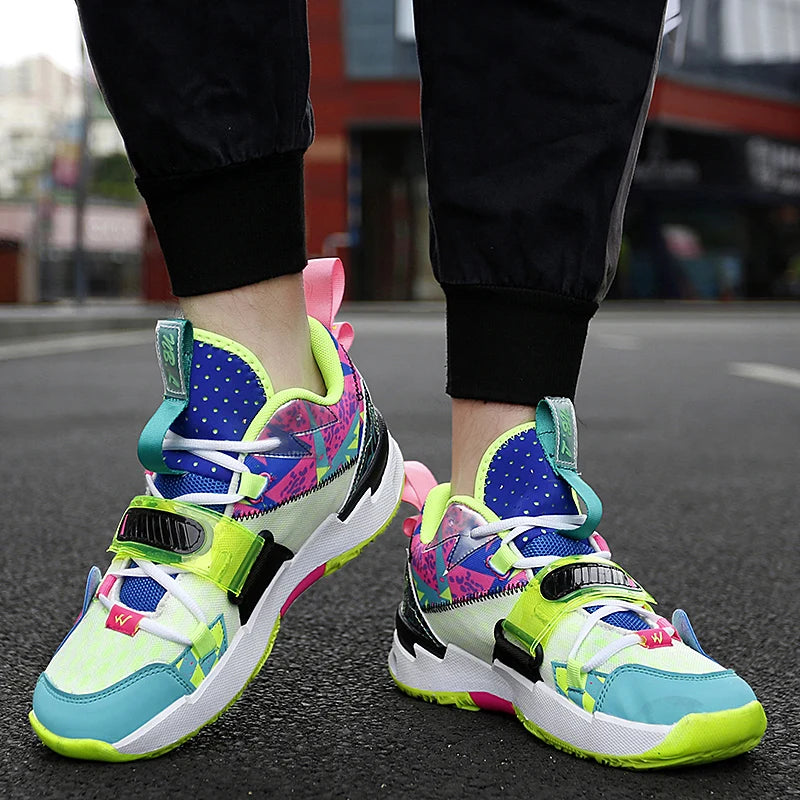 Tênis de Vôlei Phoenix | Lançamento 2024-Verde/Rosa