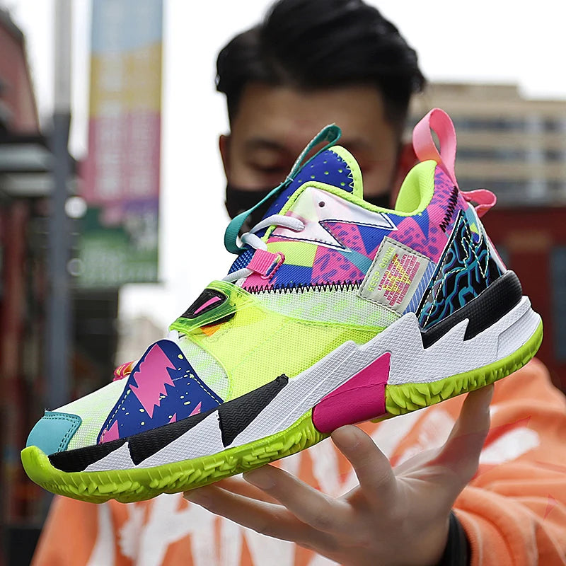 Tênis de Vôlei Phoenix | Lançamento 2024-Verde/Rosa