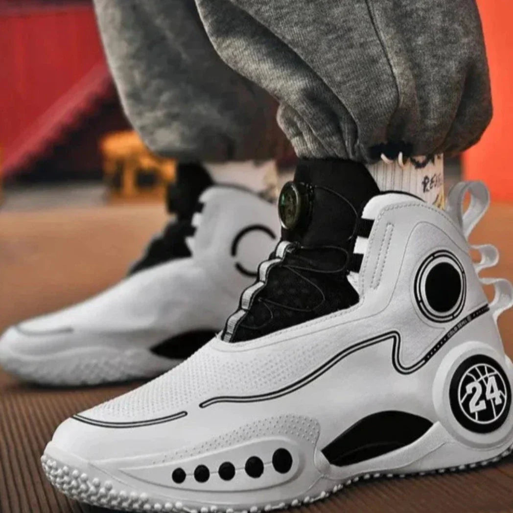 Tênis de Basquete UrbanPulse| Respirável Alta Absorção- Branco