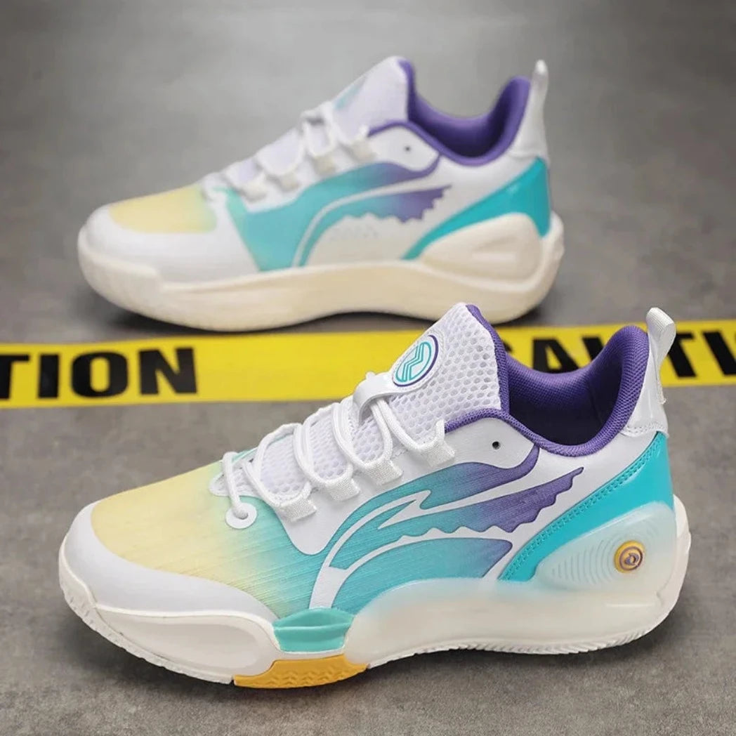 Tênis De Basquete TurboFlex | Lançamento 2024- Branco/Amarelo