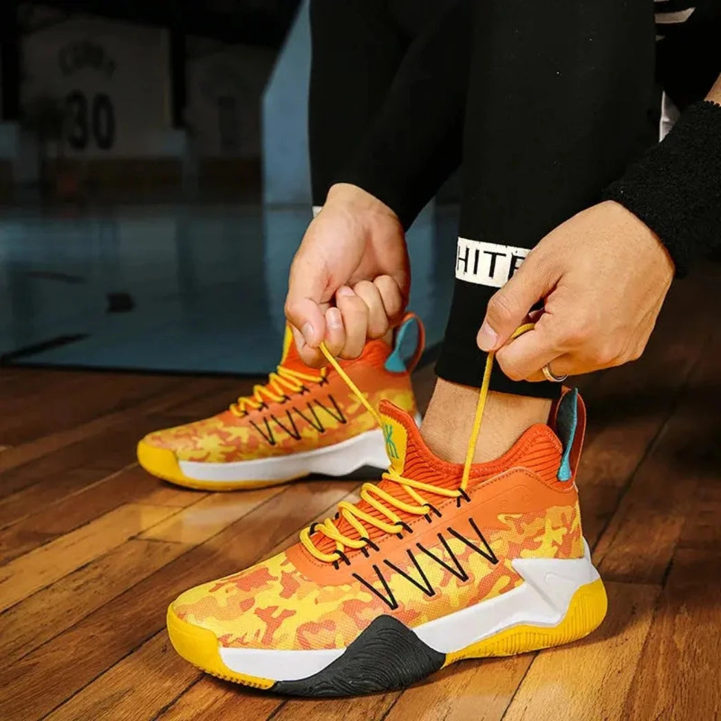 Tênis De Vôlei  Dunk Masters | Original e  Antiderrapante- Laranja