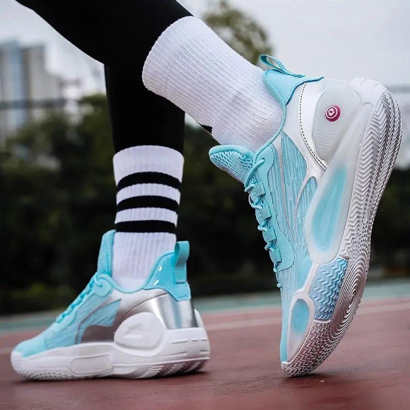 Tênis de Vôlei e Basquete Unissex - Gladiador-Azul