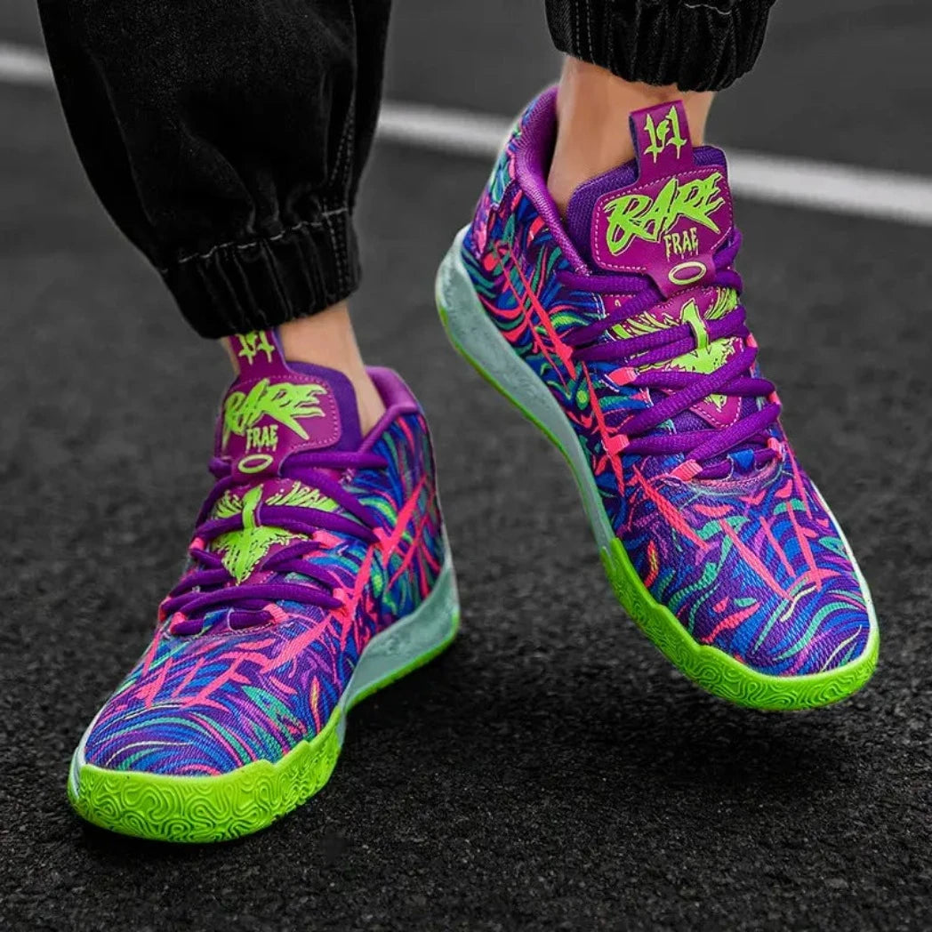 Tênis de Vôlei AeroDunk - Vivazz - Roxo/Verde