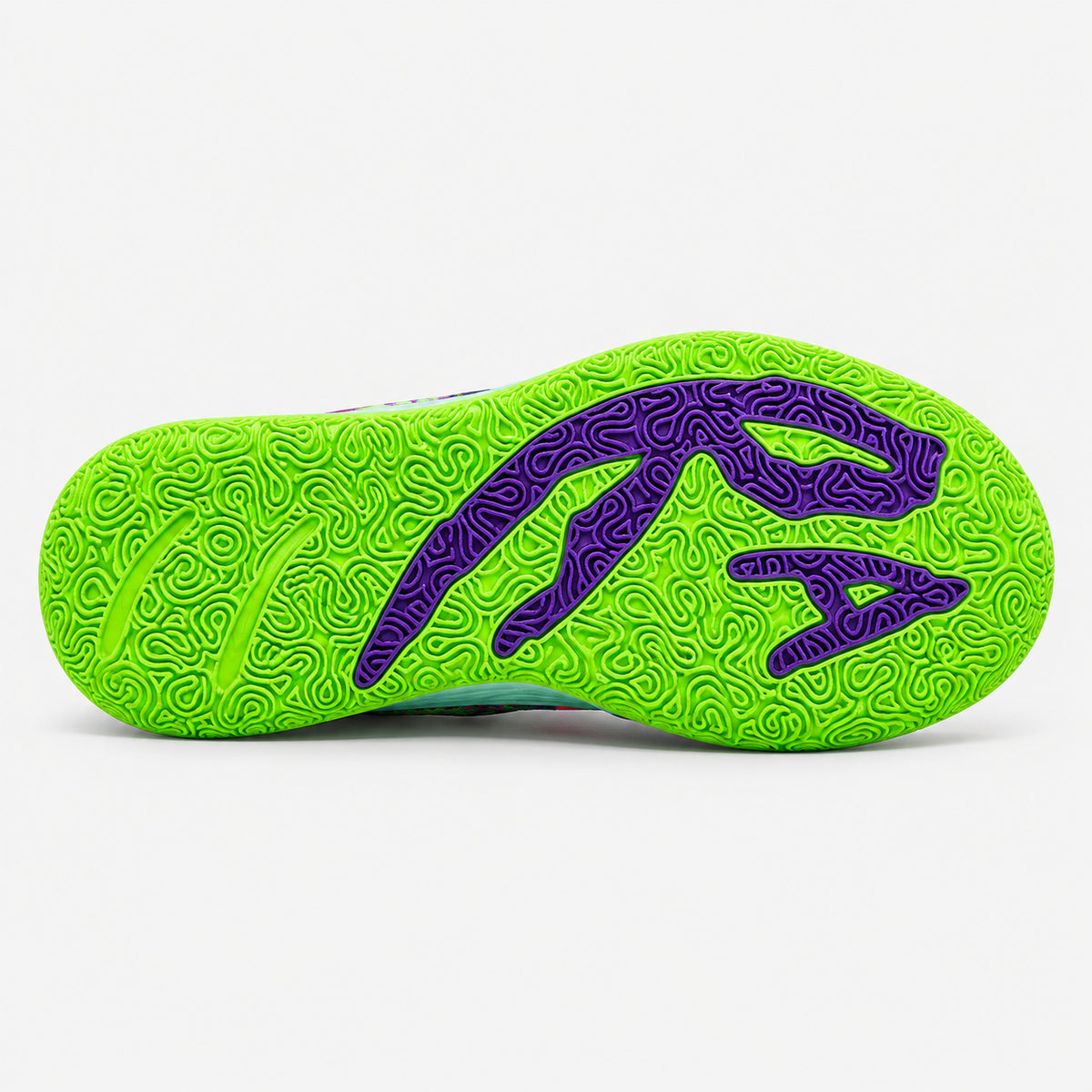 AeroDunk - Roxo/Verde - 04-solado #cor_Roxo/Verde