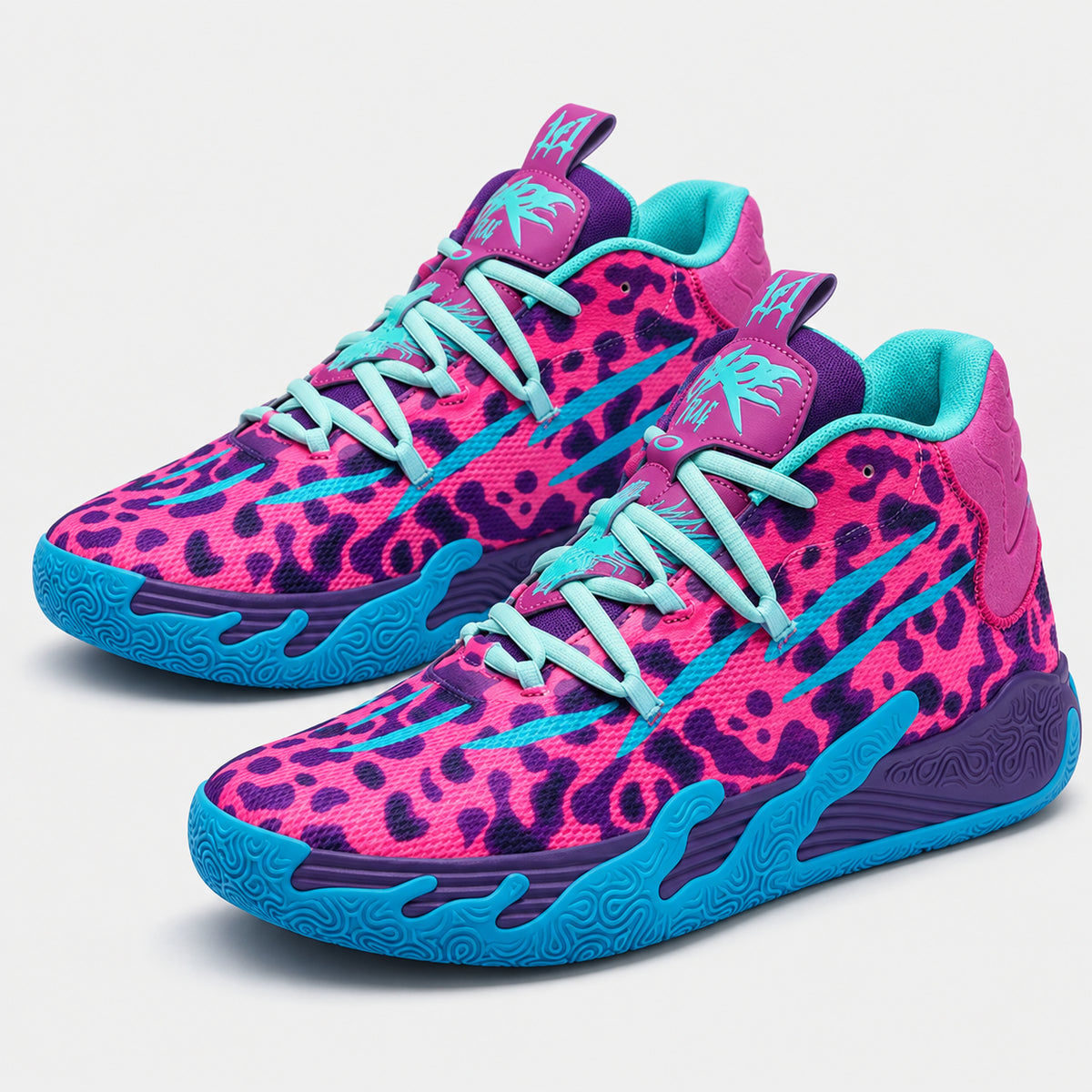 AeroDunk - Roxo/Azul - 02-par-frontal #cor_Roxo/Azul