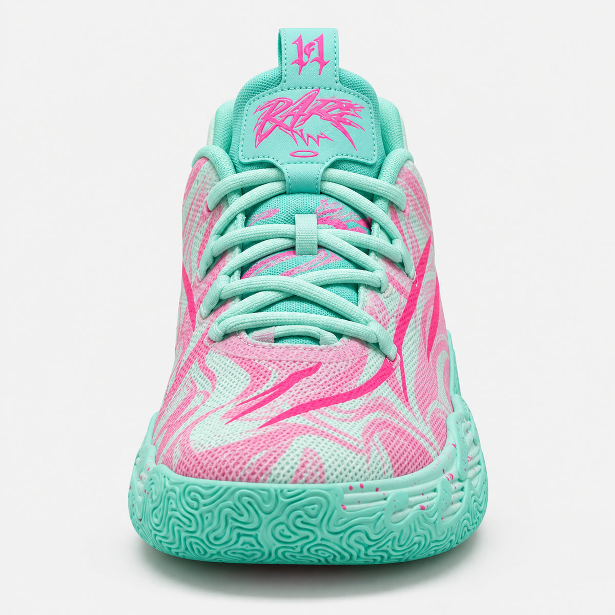 AeroDunk - Verde/Rosa - 07-frontal #cor_Verde/Rosa