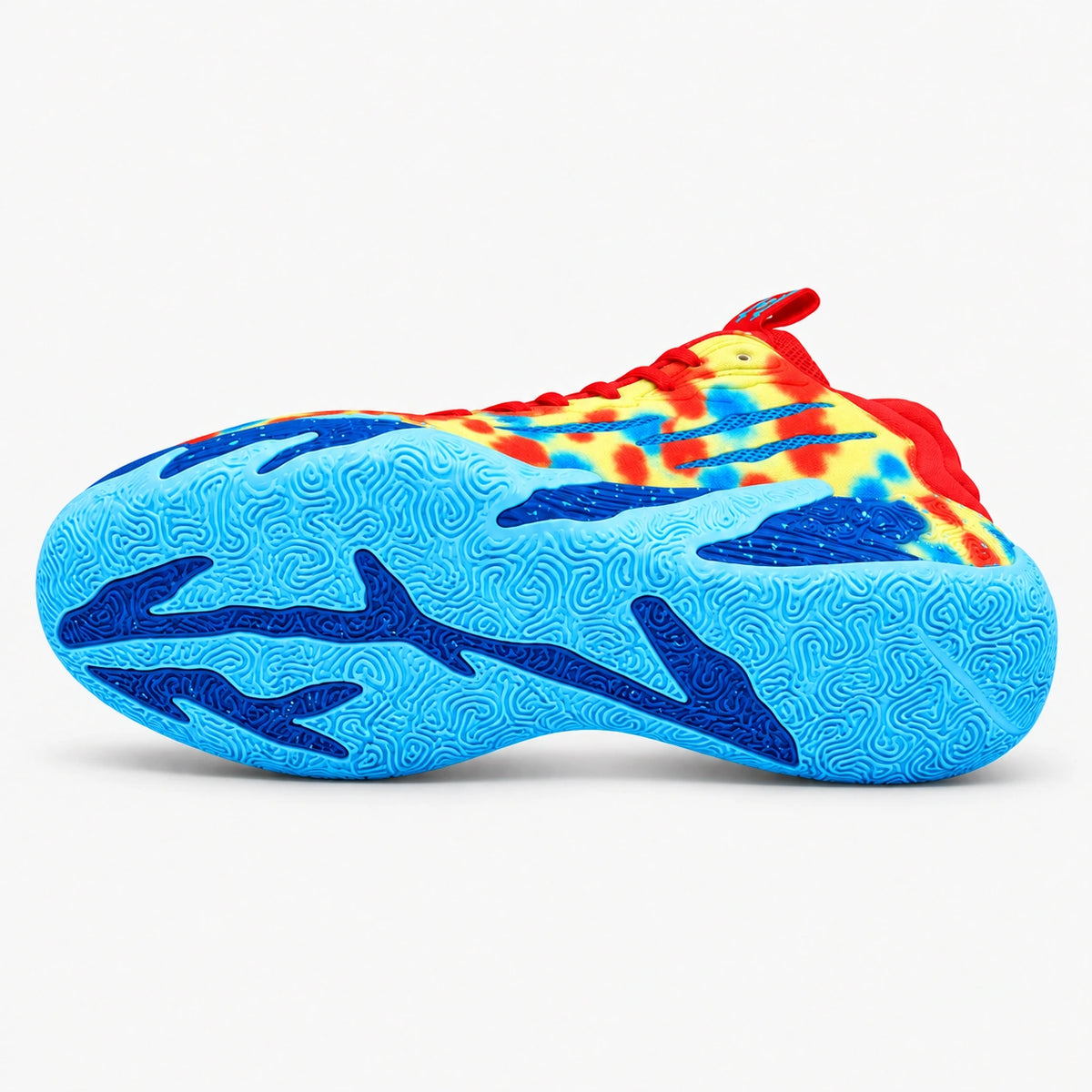 AeroFlex — Azul/Vermelho — solado #Cor_Azul/Vermelho