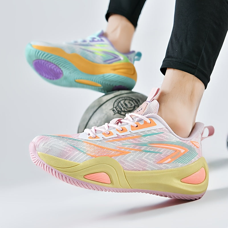 Tênis de Basquete PastelDunk Flow –  Respirável  E Alto Desempenho
