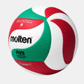 Bola De Vôlei Para Competição Tamanho Padrâo Bump QM - Verde/Vermelho