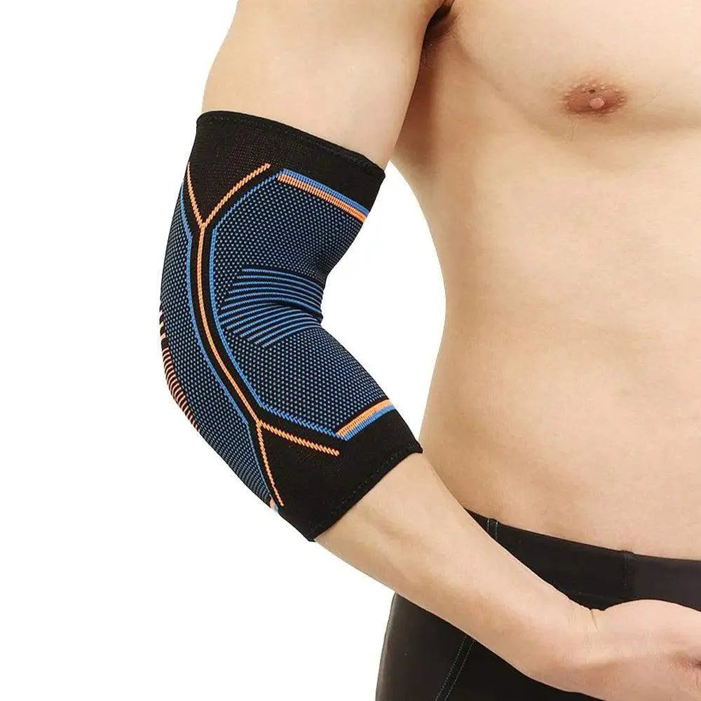 Protetor Articular de Cotovelo para Treinos Intensos de Basquete | Compressão Ajustável e Alta Resistência