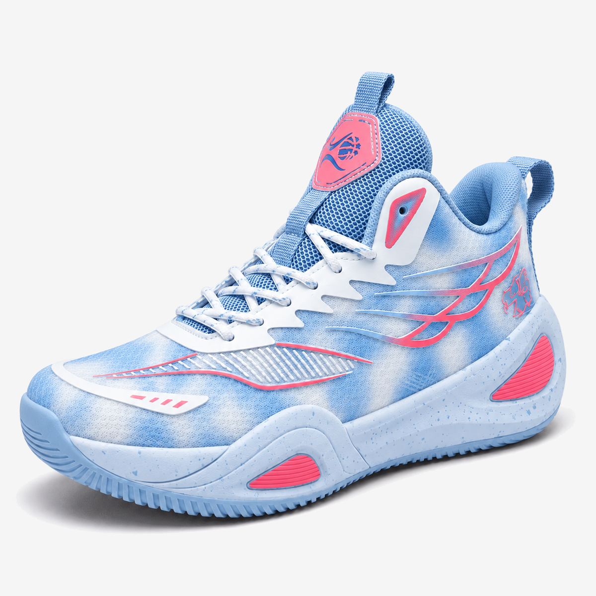 Dunk X — Azul — tres quartos