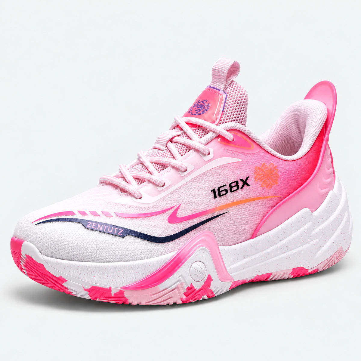 Flex 168X — Rosa — 01-tres-quartos #Cor_Rosa