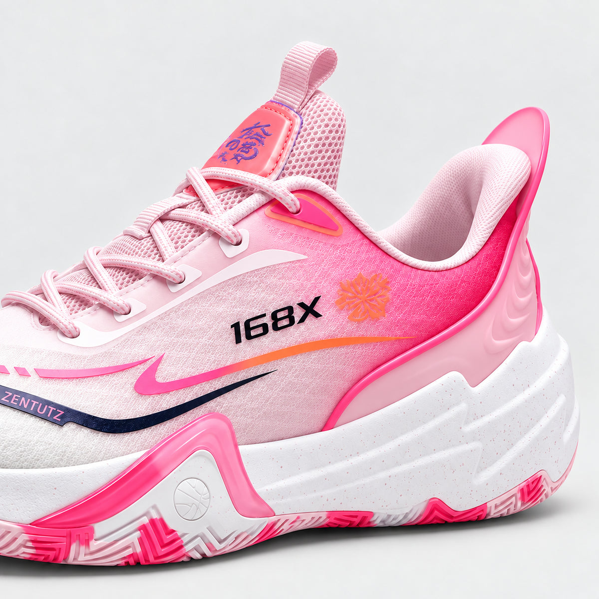 Flex 168X — Rosa — 08-detalhe-calcanhar #Cor_Rosa