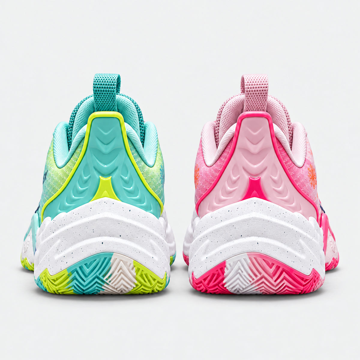 Flex 168X — Verde/Rosa — 04-par-traseira #Cor_Verde/Rosa
