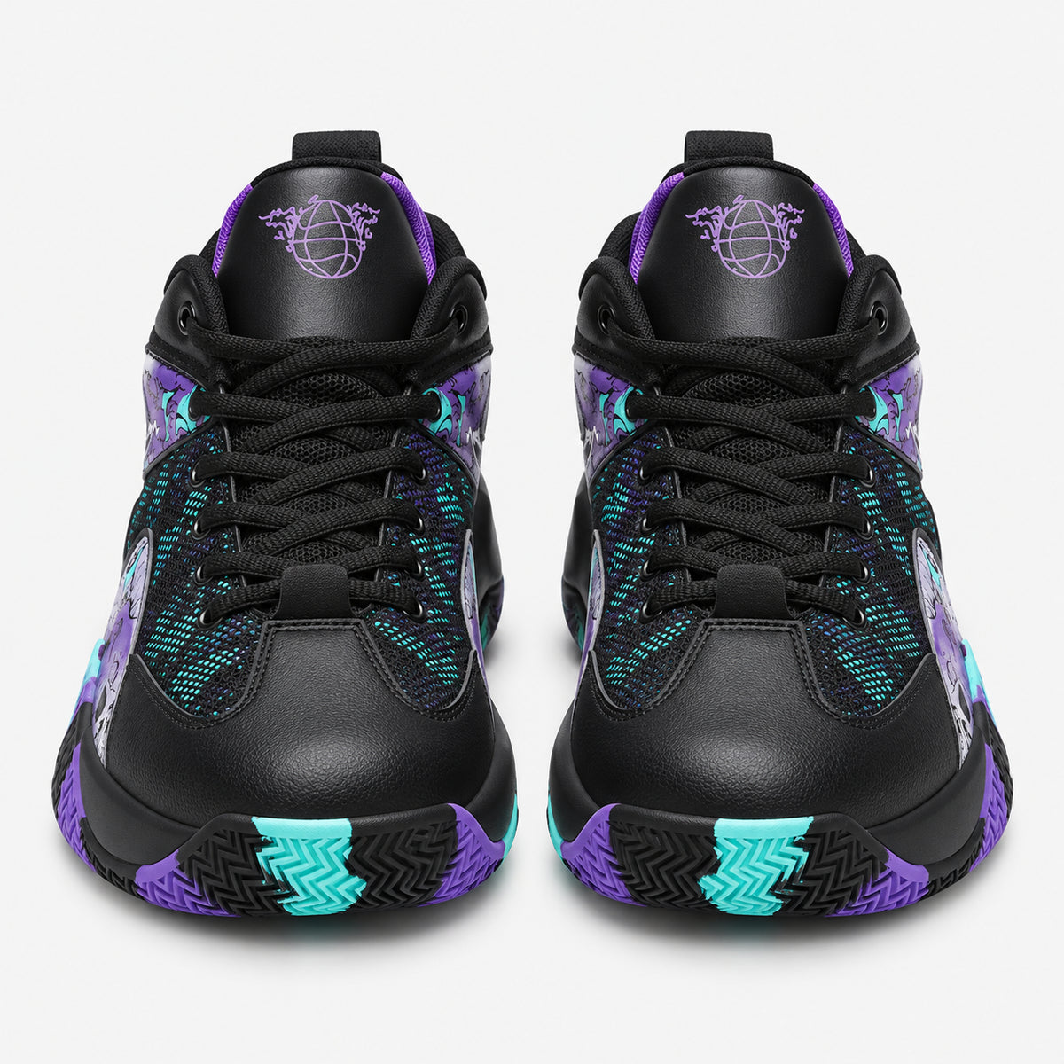 Grafite Original — Preto/Roxo — par frontal #Cor_Preto/Roxo