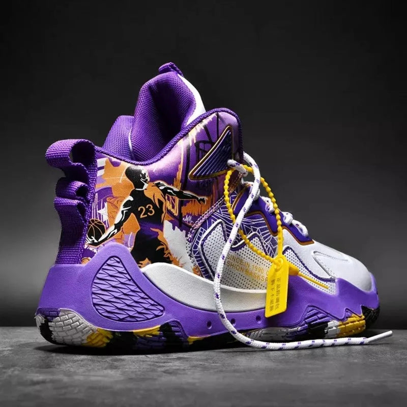Tenis de basquete cano alto deals nike