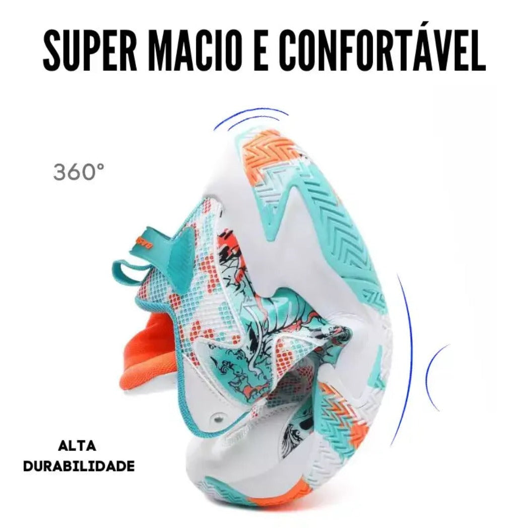 Kit Foam: Tênis de Vôlei Grafite 1.0 + Joelheira com Espuma